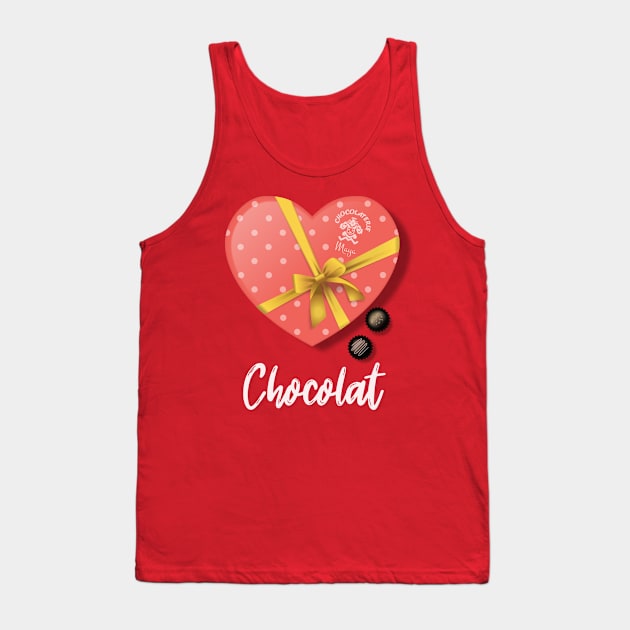 Chocolat - Alternative Movie Poster Tank Top by MoviePosterBoy